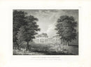 Angus English Stately Homes Original Print Newnham Court, Oxon. - Panteek Antique Prints