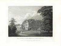 Angus English Stately Homes Original Print North Ct House, I. of Wight - Panteek Antique Prints