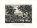 Angus English Stately Homes Original Print Oxenford, Scotland - Panteek Antique Prints
