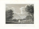 Angus English Stately Homes Original Print Panton House, Lincs. - Panteek Antique Prints