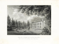 Angus English Stately Homes Original Print Pelling Place, Berks. - Panteek Antique Prints