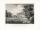 Angus English Stately Homes Original Print Twickenham Park House, Middx - Panteek Antique Prints