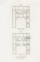 Architecture Stately Homes Vitruvius Britannicus Althrop 1715 - Panteek Antique Prints