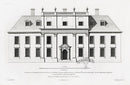 Architecture Stately Homes Vitruvius Britannicus Cobham Hall 1715 - Panteek Antique Prints
