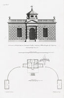 Architecture Stately Homes Vitruvius Britannicus Ebberton Lodge 1715 - Panteek Antique Prints