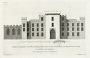 Architecture Stately Homes Vitruvius Britannicus Hampton Court 1715 - Panteek Antique Prints