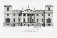 Architecture Stately Homes Vitruvius Britannicus Houghton S. 1715 - Panteek Antique Prints