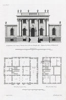 Architecture Stately Homes Vitruvius Britannicus Rookby Park 1715 - Panteek Antique Prints