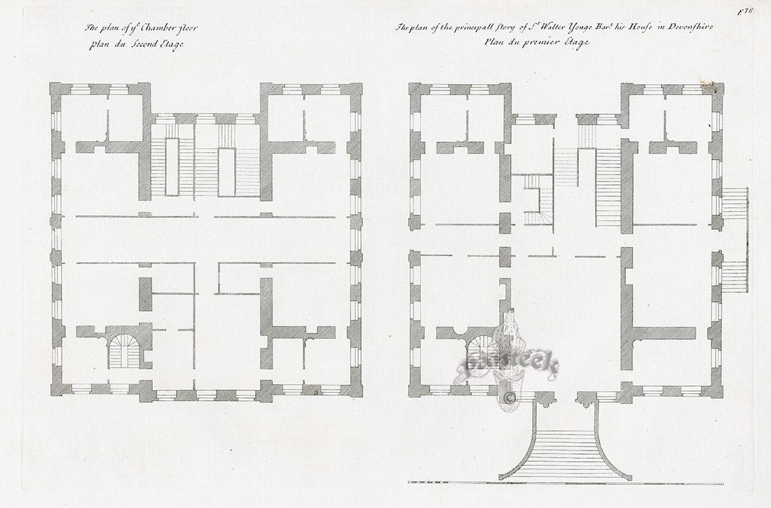 Architecture Stately Homes Vitruvius Britannicus Sr. Yonge 1715