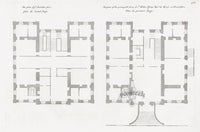 Architecture Stately Homes Vitruvius Britannicus Sr. Yonge 1715 - Panteek Antique Prints