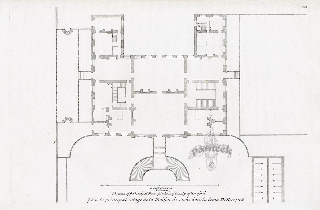 Architecture Stately Homes Vitruvius Britannicus Stoke 1715