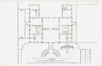 Architecture Stately Homes Vitruvius Britannicus Stoke 1715 - Panteek Antique Prints