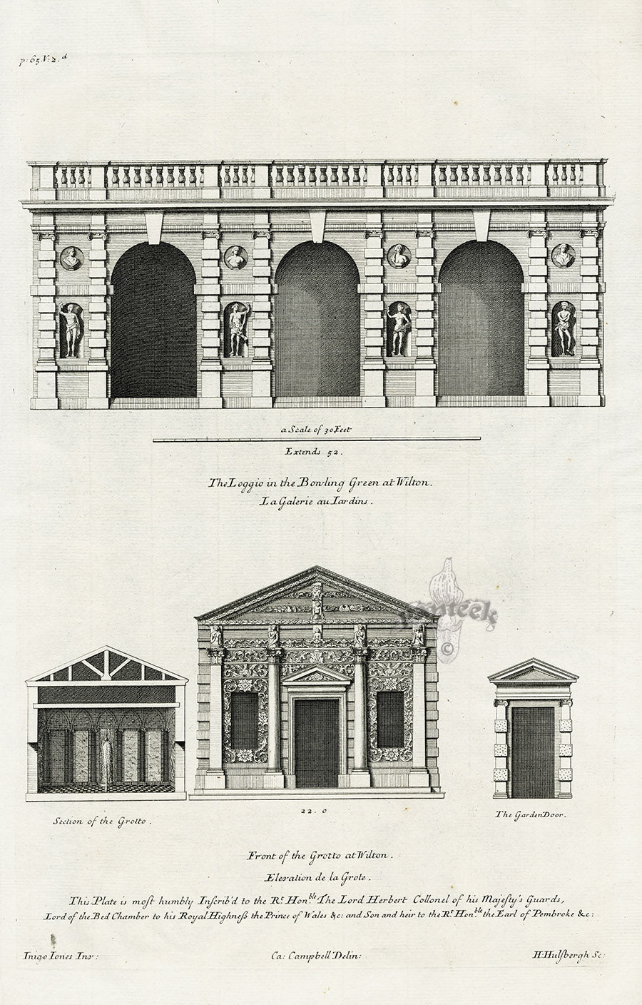 Architecture Stately Homes Vitruvius Britannicus Wilton 1715