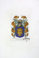 Armorial Universal Engraving by Segoing Santeul - Panteek Antique Prints
