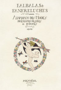 Barbier Falbalas & Fanfreluches 1925 Title Page - Panteek Antique Prints