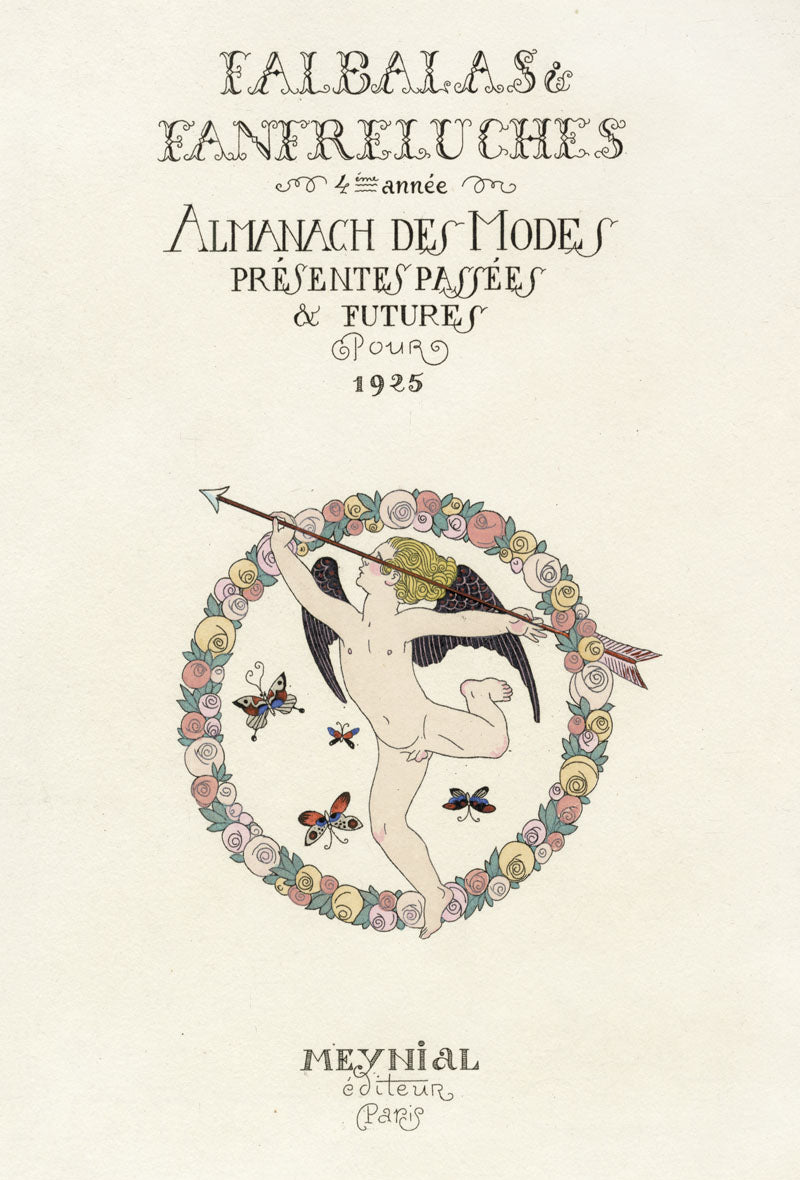 Barbier Falbalas & Fanfreluches 1925 Title Page