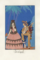 Barbier Falbalas & Fanfreluches Serenade - Panteek Antique Prints