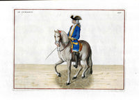 Baron Eisenberg Antique Horse Print Cheval Le Courageux - Panteek Antique Prints