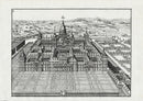 Bockler Architectura Curiosa Nova El Escorial - Panteek Antique Prints