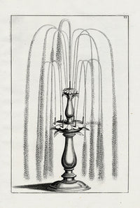 Bockler Architectura Curiosa Nova Fountain, 12 Spout 2 Tier - Panteek Antique Prints