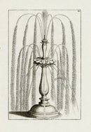 Bockler Architectura Curiosa Nova Fountain, 19 Spout 2 Tier - Panteek Antique Prints