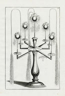 Bockler Architectura Curiosa Nova Fountain, 5 Floating Balls - Panteek Antique Prints