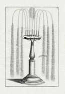 Bockler Architectura Curiosa Nova Fountain, 7 Spout Pillar - Panteek Antique Prints