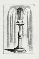 Bockler Architectura Curiosa Nova Fountain, Fan & 5 Spout - Panteek Antique Prints