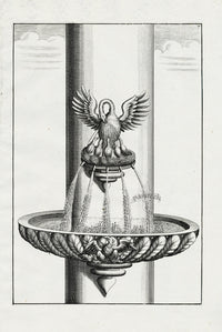 Bockler Architectura Curiosa Nova Fountain, Phoenix Nest - Panteek Antique Prints