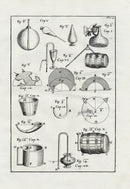Bockler Architectura Curiosa Nova Fountain Water-Works 49 - Panteek Antique Prints