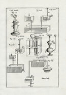 Bockler Architectura Curiosa Nova Fountain Water-Works 55 - Panteek Antique Prints