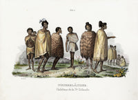 Bodmer Indigenous Peoples of the World Antique Print 1845 Maori - Panteek Antique Prints