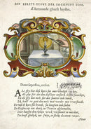 Bolland 1640 Mythology Emblem Print Avoid Excess - Panteek Antique Prints