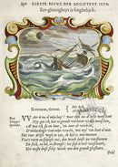 Bolland 1640 Mythology Emblem Print Be Afraid - Panteek Antique Prints