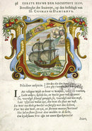 Bolland 1640 Mythology Emblem Print Happy Auspices - Panteek Antique Prints