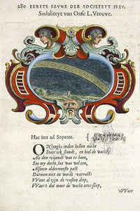 Bolland 1640 Mythology Emblem Print Path to God - Panteek Antique Prints