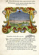 Bolland 1640 Mythology Emblem Print Stars Bright - Panteek Antique Prints