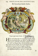 Bolland 1640 Mythology Emblem Print Vapor Removes Beauty - Panteek Antique Prints
