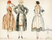 Bon Ton Fashion Prints Croquis de Modes d'Ete - Panteek Antique Prints