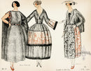 Bon Ton Fashion Prints Croquis de Modes d'Ete - Panteek Antique Prints