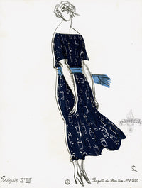 Bon Ton Fashion Prints Croquis de Modes, R Dufy - Panteek Antique Prints