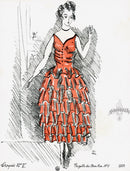 Bon Ton Fashion Prints Croquis de Modes, R Dufy - Panteek Antique Prints