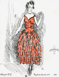 Bon Ton Fashion Prints Croquis de Modes, R Dufy - Panteek Antique Prints