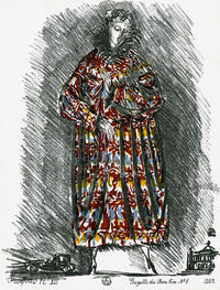 Bon Ton Fashion Prints Croquis de Modes, R Dufy - Panteek Antique Prints