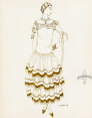 Bon Ton Fashion Prints Croquis Douze Robes - Panteek Antique Prints