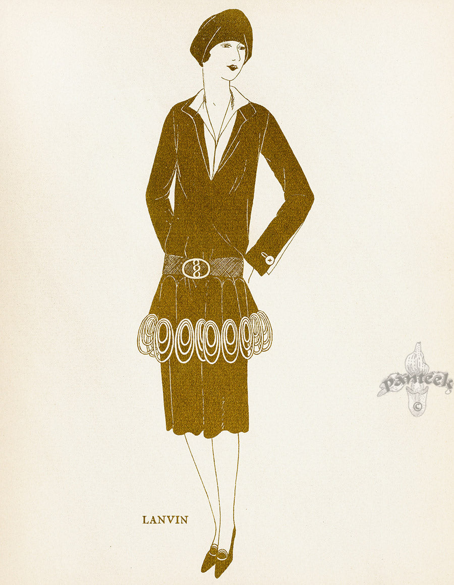 Bon Ton Fashion Prints Croquis Douze Robes