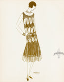 Bon Ton Fashion Prints Croquis Douze Robes - Panteek Antique Prints