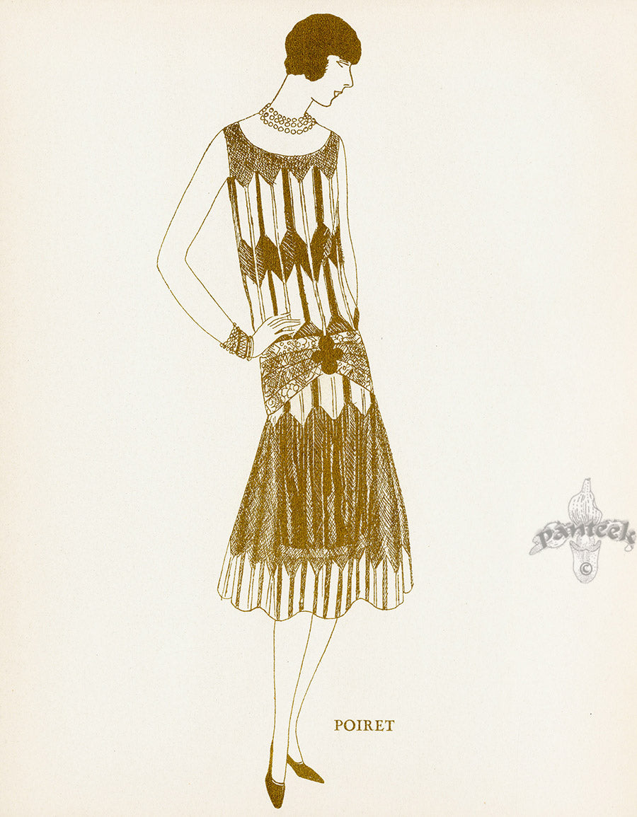 Bon Ton Fashion Prints Croquis Douze Robes - Panteek Antique Prints
