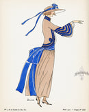 Bon Ton Fashion Prints Croquis Le Ruban - Panteek Antique Prints