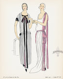 Bon Ton Fashion Prints Croquis Le Ruban - Panteek Antique Prints